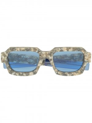 Солнцезащитные очки ACW Pebble A-COLD-WALL*. Цвет: синий