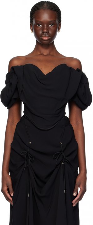 Черная воскресная блузка Vivienne Westwood