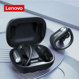 Беспроводные Bluetooth-наушники LP7 TWS с интеллектуальным шумоподавлением и спортивными наушниками двойным стереобасом Lenovo