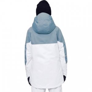 Утепленная куртка-анорак Upton женская 686, цвет Steel Blue Colorblock MusclePharm