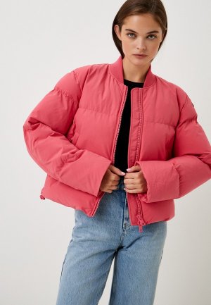 Куртка утепленная Diesel. Цвет: розовый