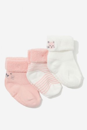 3 шт. махровых детских носков Cotton On