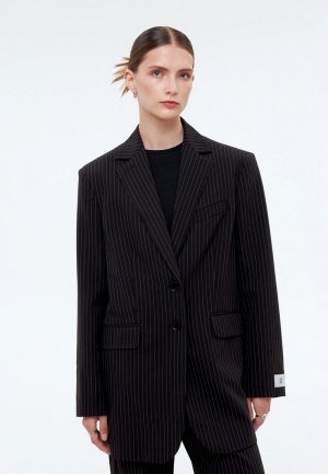 Пиджак Shi-shi. Цвет: черный