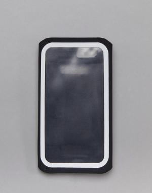 Черный ручной чехол для телефона N.RA.59.082.OS Nike Running. Цвет: черный