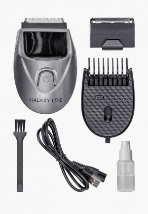Машинка для стрижки и бритья Galaxy Line Styletrim mini. Цвет: серый