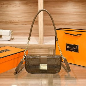 Маленькая сумка с текстурой, нишевая летняя сумка-цепочка, мягкая кожаная под мышками, женская через плечо VIA ROMA