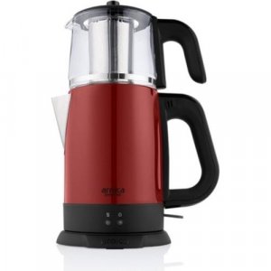 IH33204 Demli Stil Kırmızı Cam Çay Makinesi Arnica