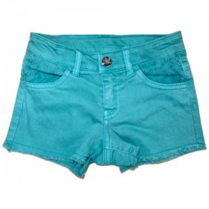 Шорты джинсовые для девочки (Размер: 98), арт. 171BGBL008-649 Brums. Цвет: голубой