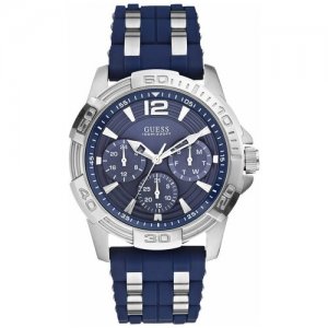 Наручные часы GUESS Sport Steel W0366G2, синий, серебряный