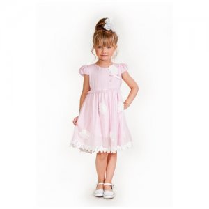 Платье, размер 3-4/98-104, розовый Cascatto. Цвет: желтый