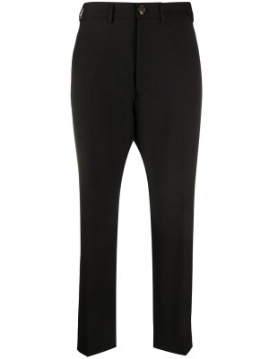 Укороченные брюки с завышенной талией Vivienne Westwood Anglomania. Цвет: черный