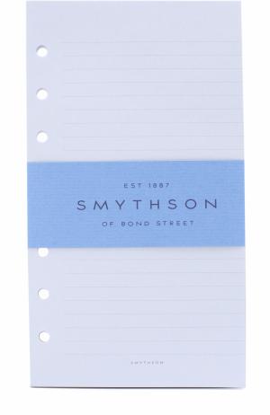 Сменный блок для органайзера Smythson. Цвет: голубой