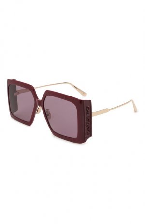 Солнцезащитные очки Dior Eyewear. Цвет: бордовый