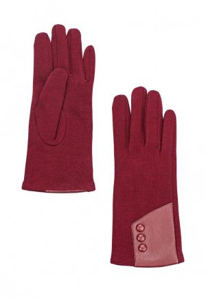Перчатки Sophie Ramage. Цвет: бордовый
