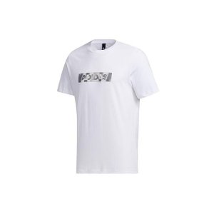 Mh Gfx T Long Graphic Print Short Sleeve T-Shirt Men Tops White GH4418 Adidas
