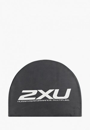 Шапочка для плавания 2XU Silicone Swim Cap. Цвет: черный