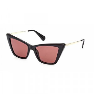 Солнцезащитные очки MO 0057 01S, черный Max & Co.. Цвет: черный