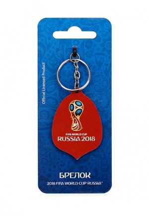 Брелок 2018 FIFA World Cup Russia™. Цвет: бордовый