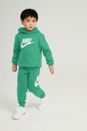 Флисовый спортивный костюм Club для малышей , зеленый Nike