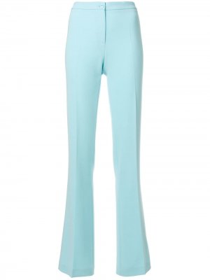Расклешенные брюки с классической талией Boutique Moschino. Цвет: синий