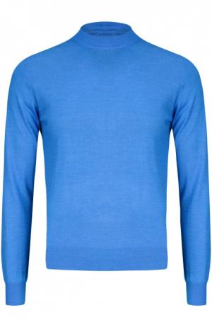 Вязаный пуловер Cruciani. Цвет: голубой