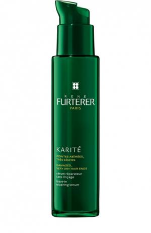 Восстанавливающая сыворотка для кончиков волос Karite Rene Furterer. Цвет: бесцветный