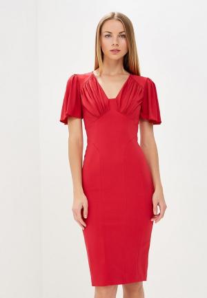 Платье Karen Millen. Цвет: красный