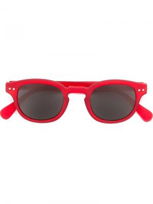 Солнцезащитные очки See Concept. Цвет: красный