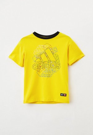 Футболка adidas LK LEGO CL T. Цвет: желтый