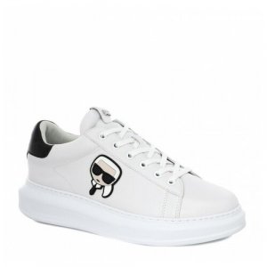Кроссовки , размер 40, белый Karl Lagerfeld. Цвет: белый