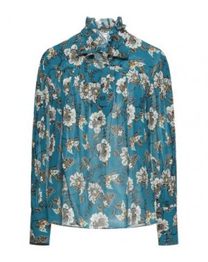 Блузка DEREK LAM 10 CROSBY. Цвет: синий