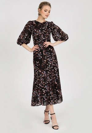 Платье Marichuell ARAVY. Цвет: коричневый