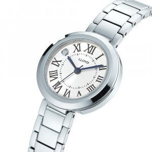 Diana Круглые серебряные металлические часы LL2G21704ISS LLOYD