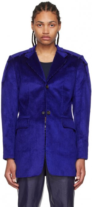 Пурпурный хлопковый пиджак Situationist