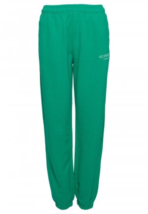 Зауженные брюки, зеленый Superdry