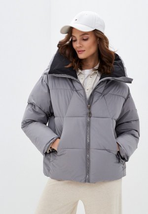 Куртка утепленная Modelle. Цвет: серый