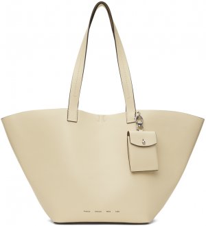 Кремового цвета Большая сумка-тоут Bedford White Label Proenza Schouler