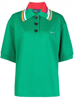 Double-collar polo shirt Kolor. Цвет: зеленый