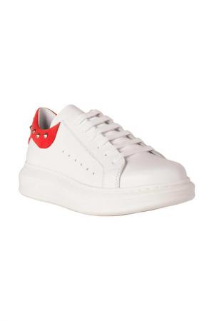 Gumshoes MARQUISSIO. Цвет: white, red