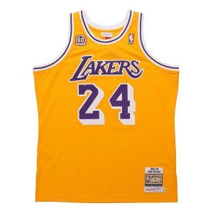 Майка NBA Authentic Jersey 'Los Angeles Lakers - Kobe Bryant 2007-08', желтый Mitchell & Ness