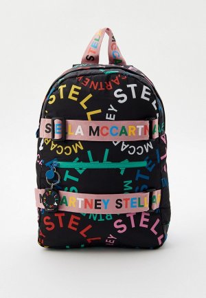 Рюкзак и брелок Stella McCartney. Цвет: черный