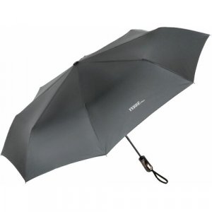 Зонт, серый FERRE Milano. Цвет: серый