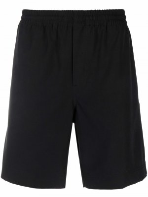 Elasticated waistband track shorts MSGM. Цвет: черный