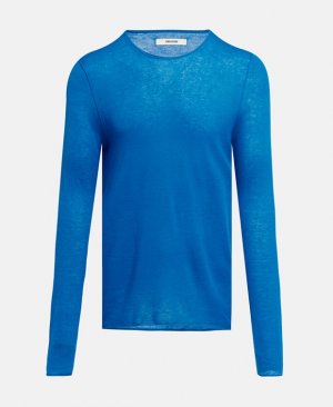 Кашемировый пуловер , темно-синий Zadig&Voltaire