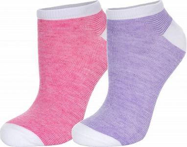 Носки женские , 2 пары, размер 37-42 Wilson. Цвет: розовый