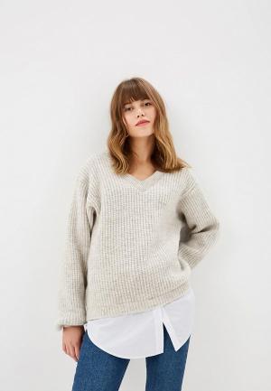 Пуловер Numinou. Цвет: серый