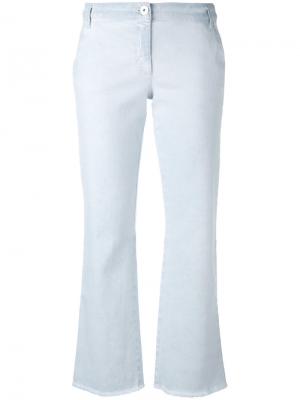 Укороченные джинсы клеш Dorothee Schumacher. Цвет: синий