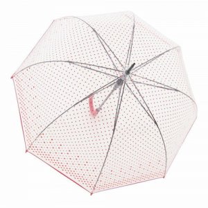 Зонт-трость , механика, купол 83 см, для женщин, бесцветный Doppler. Цвет: бесцветный/прозрачный