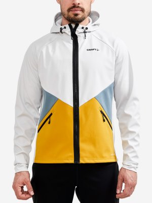 Куртка мужская Glide Hood, Серый, размер 52-54 Craft. Цвет: серый