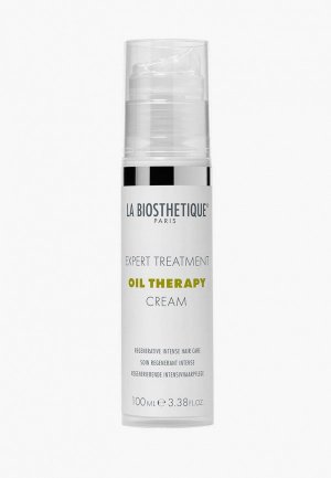 Крем для волос La Biosthetique Oil Therapy Cream \ Интенсивный восстанавливающий крем, 100 мл. Цвет: белый